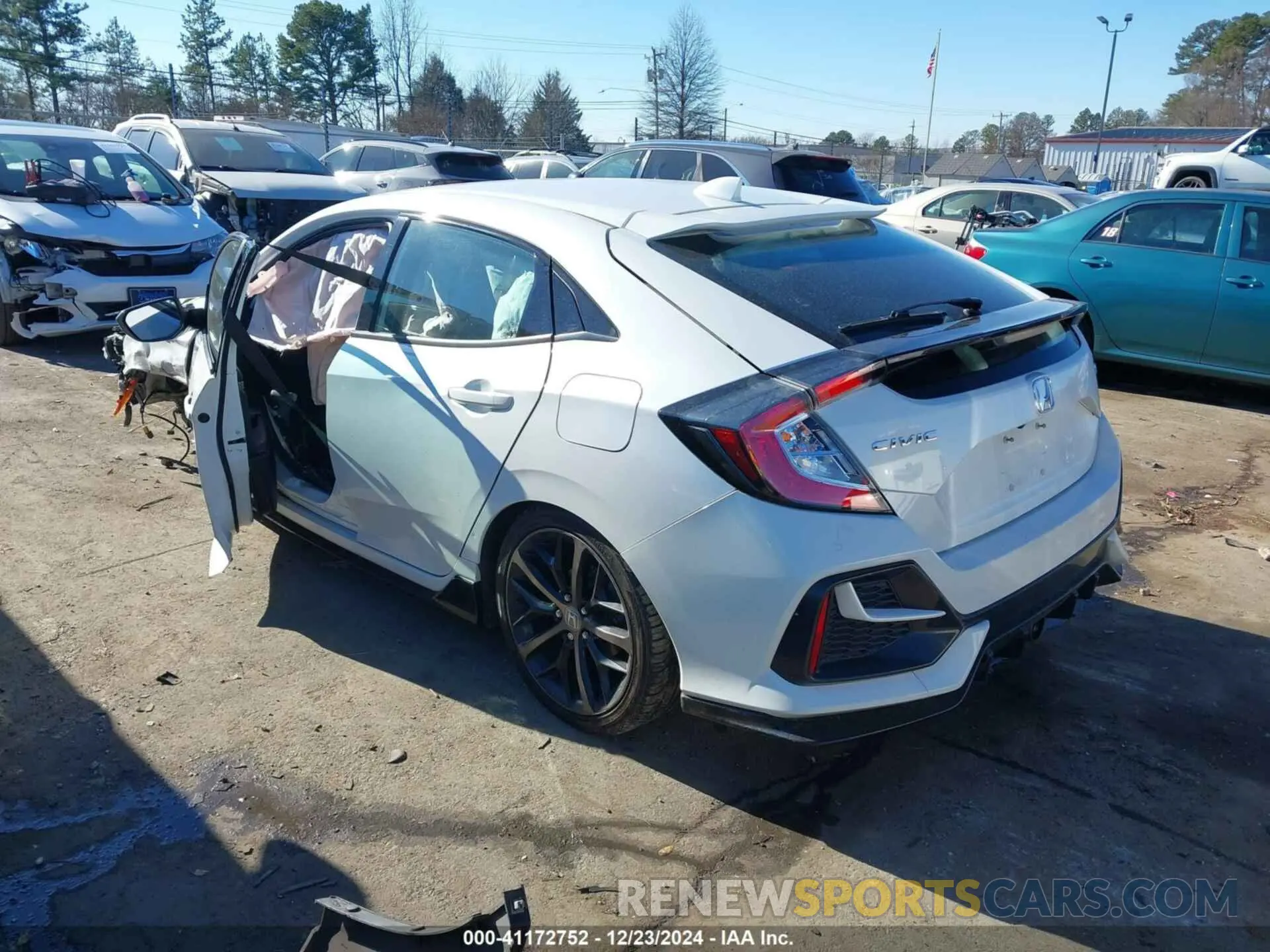 15 fotografías del automóvil dañado SHHFK7H43MU417963 HONDA CIVIC 2021