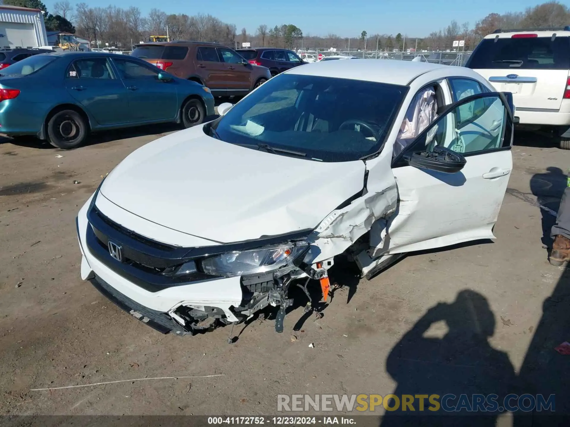 2 fotografías del automóvil dañado SHHFK7H43MU417963 HONDA CIVIC 2021