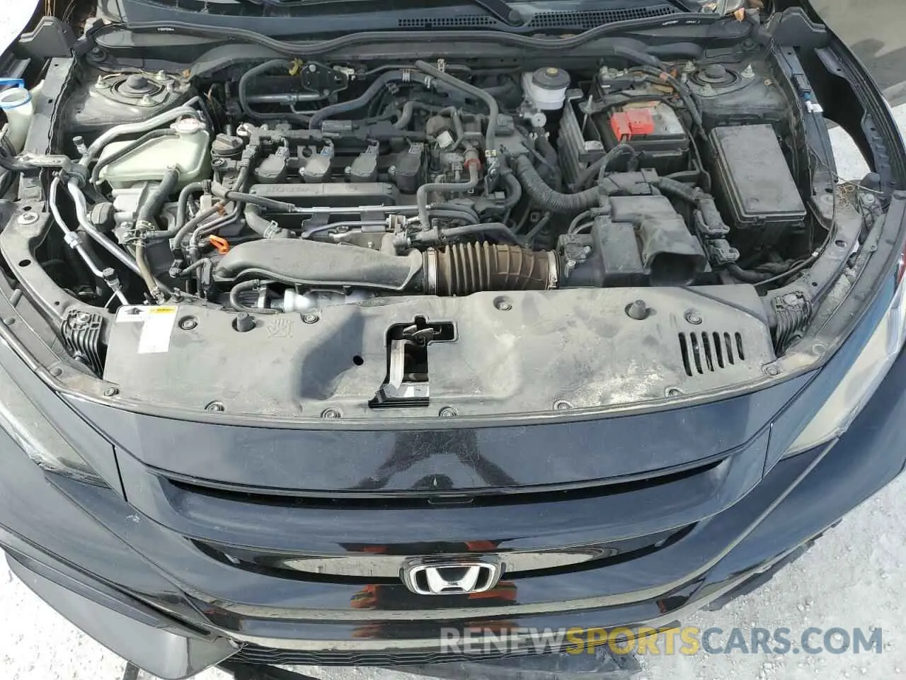11 fotografías del automóvil dañado SHHFK7H44MU209574 HONDA CIVIC 2021