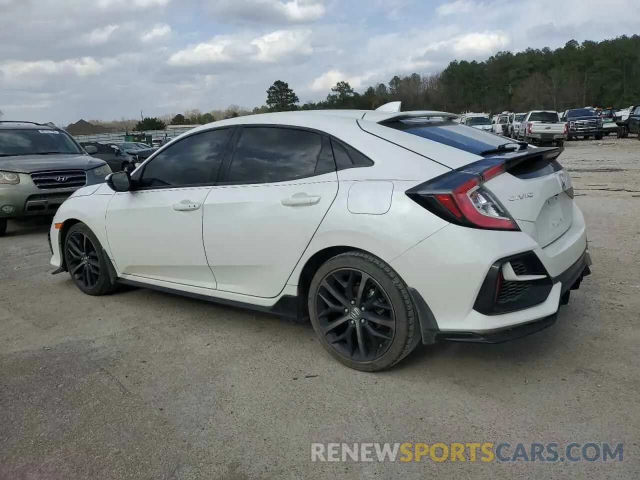 2 fotografías del automóvil dañado SHHFK7H44MU212913 HONDA CIVIC 2021