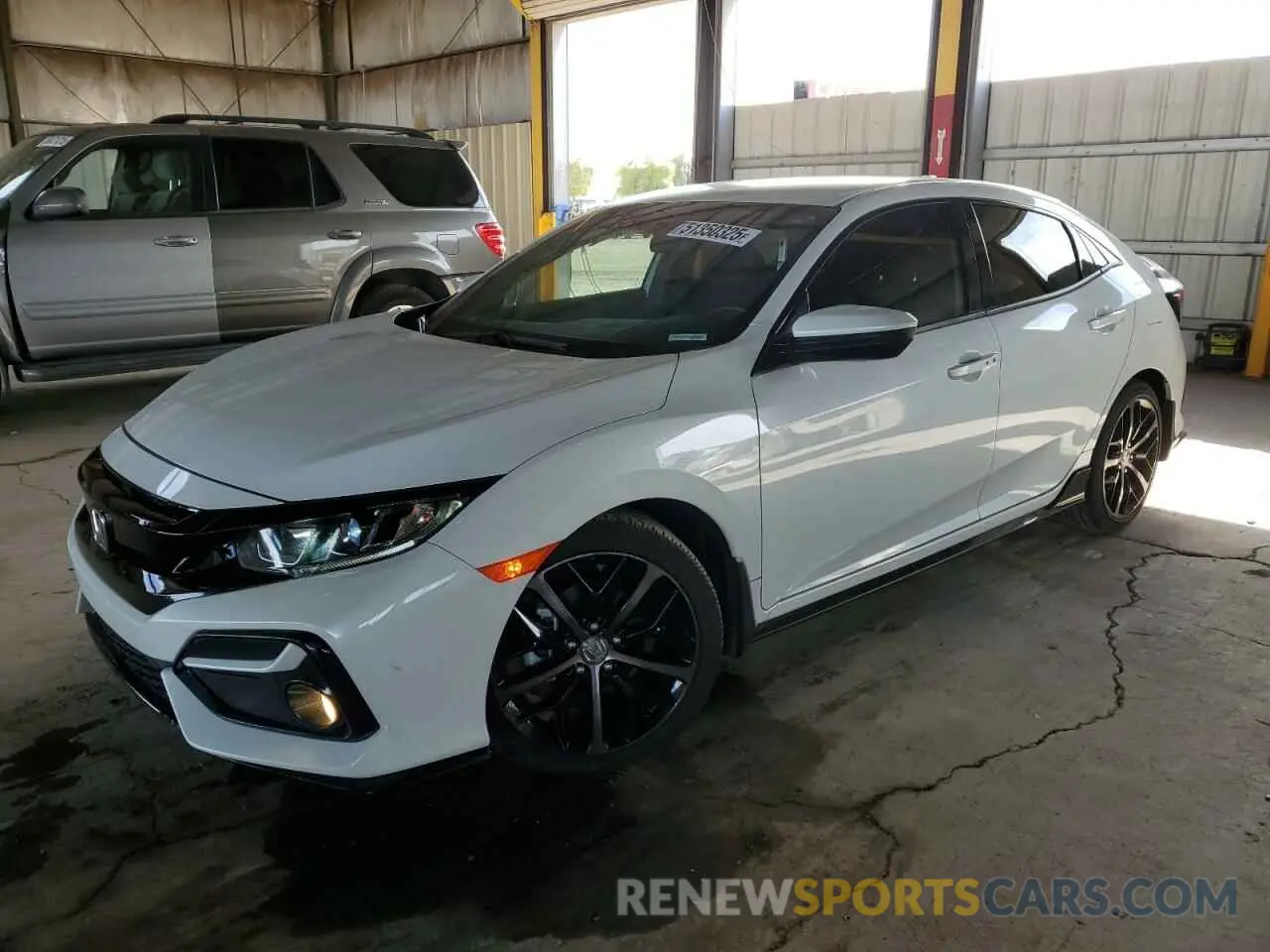 1 fotografías del automóvil dañado SHHFK7H44MU223300 HONDA CIVIC 2021