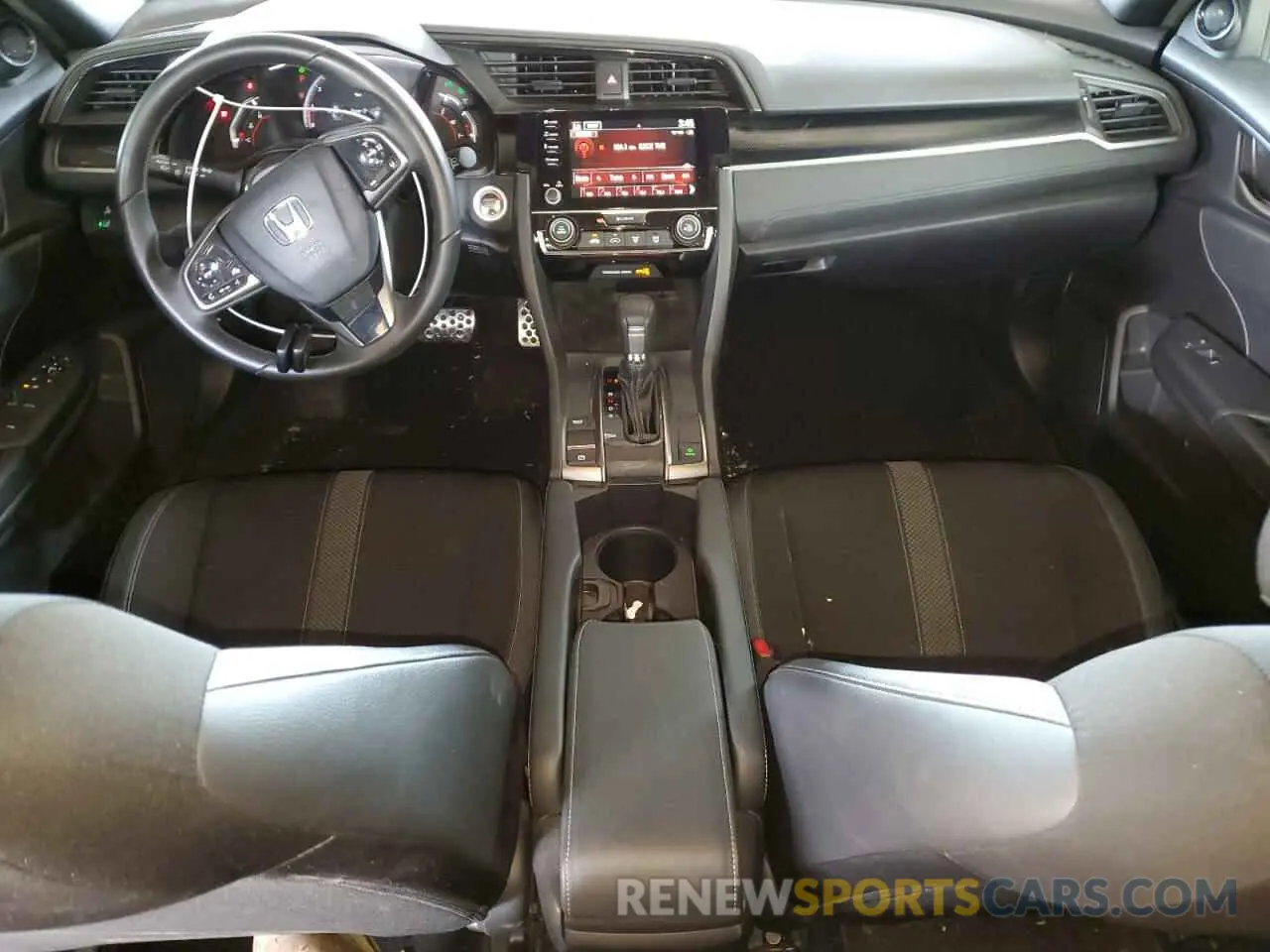 8 fotografías del automóvil dañado SHHFK7H44MU223300 HONDA CIVIC 2021
