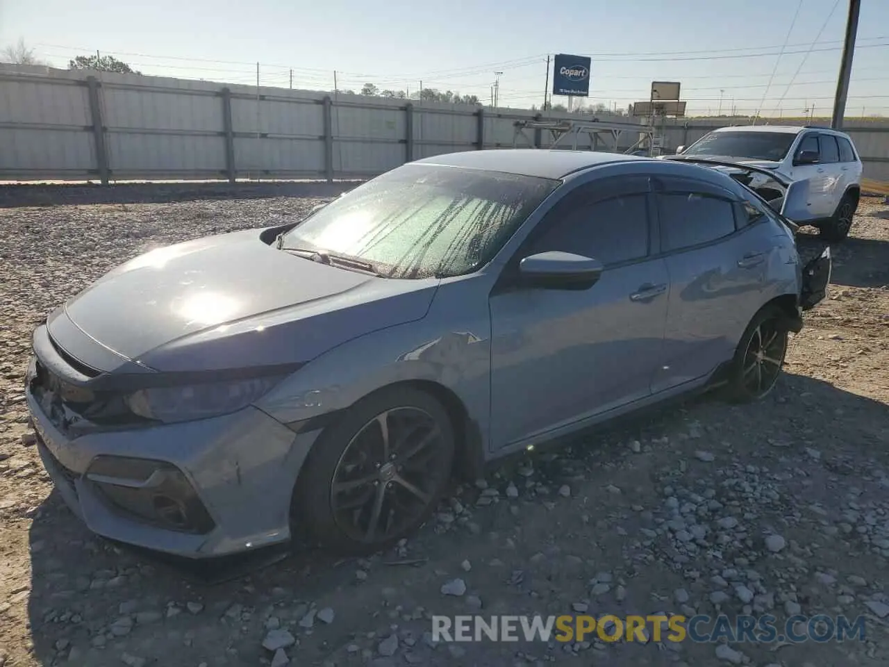 1 fotografías del automóvil dañado SHHFK7H44MU226102 HONDA CIVIC 2021