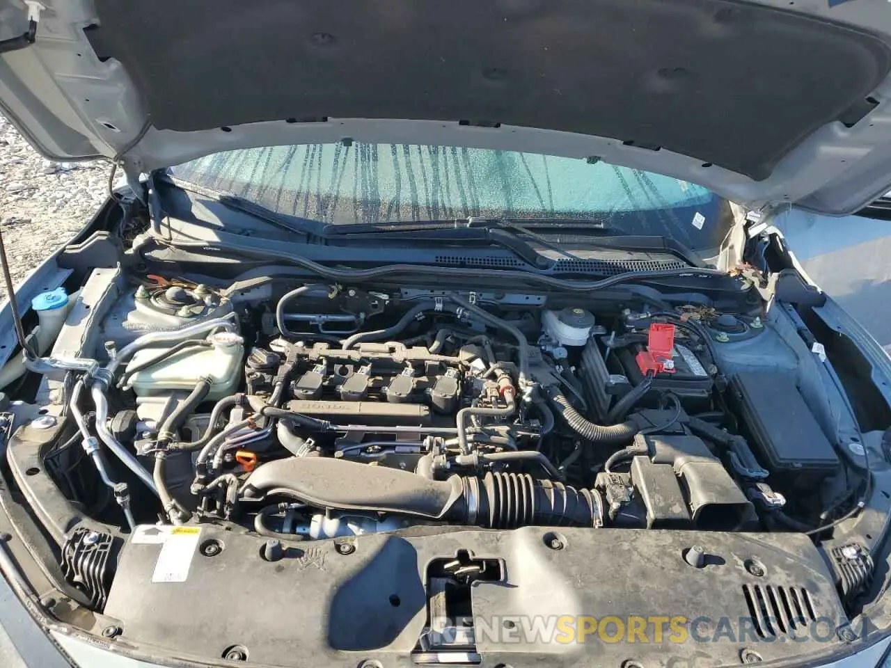 11 fotografías del automóvil dañado SHHFK7H44MU226102 HONDA CIVIC 2021