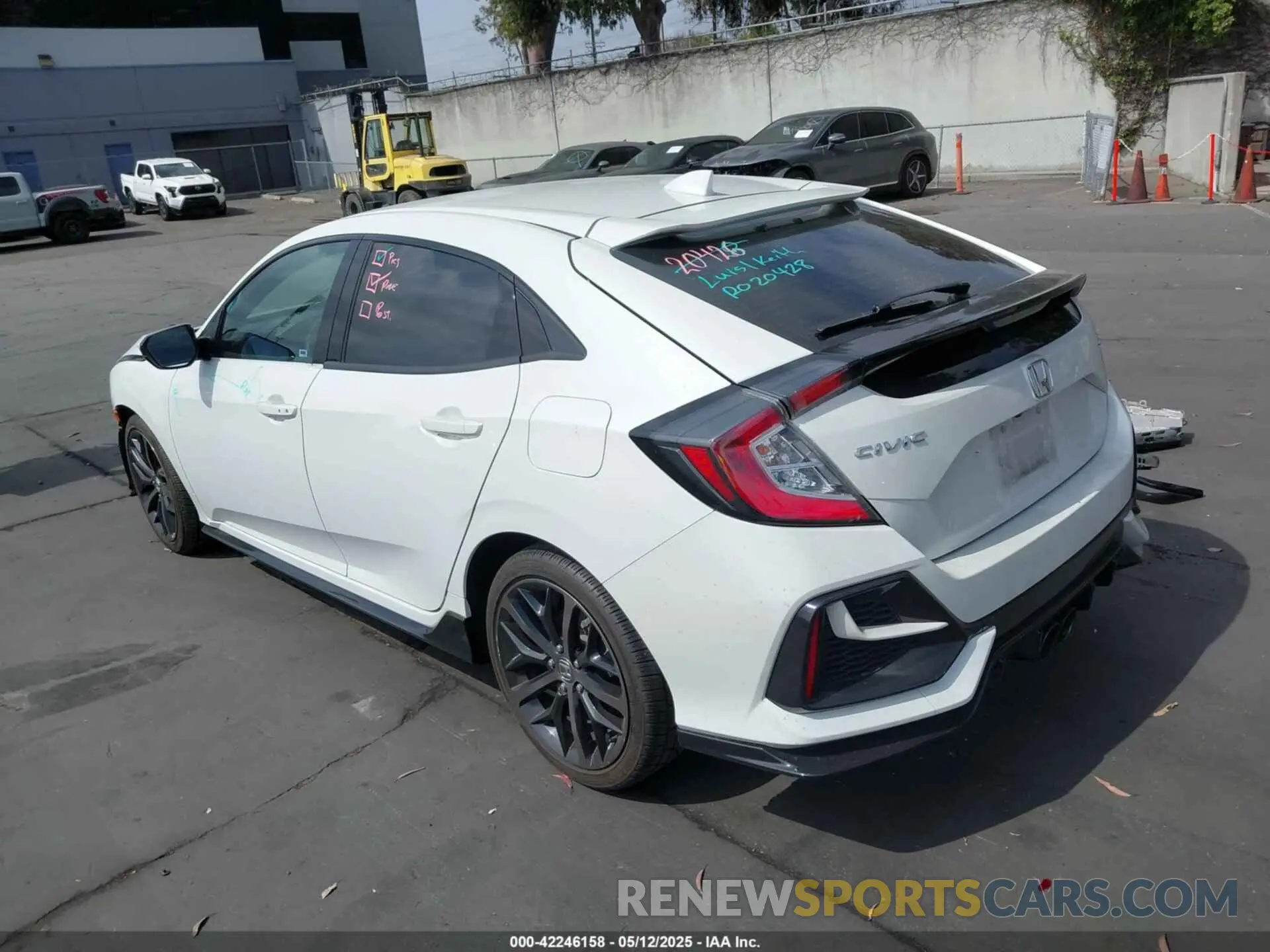 3 fotografías del automóvil dañado SHHFK7H44MU407751 HONDA CIVIC 2021