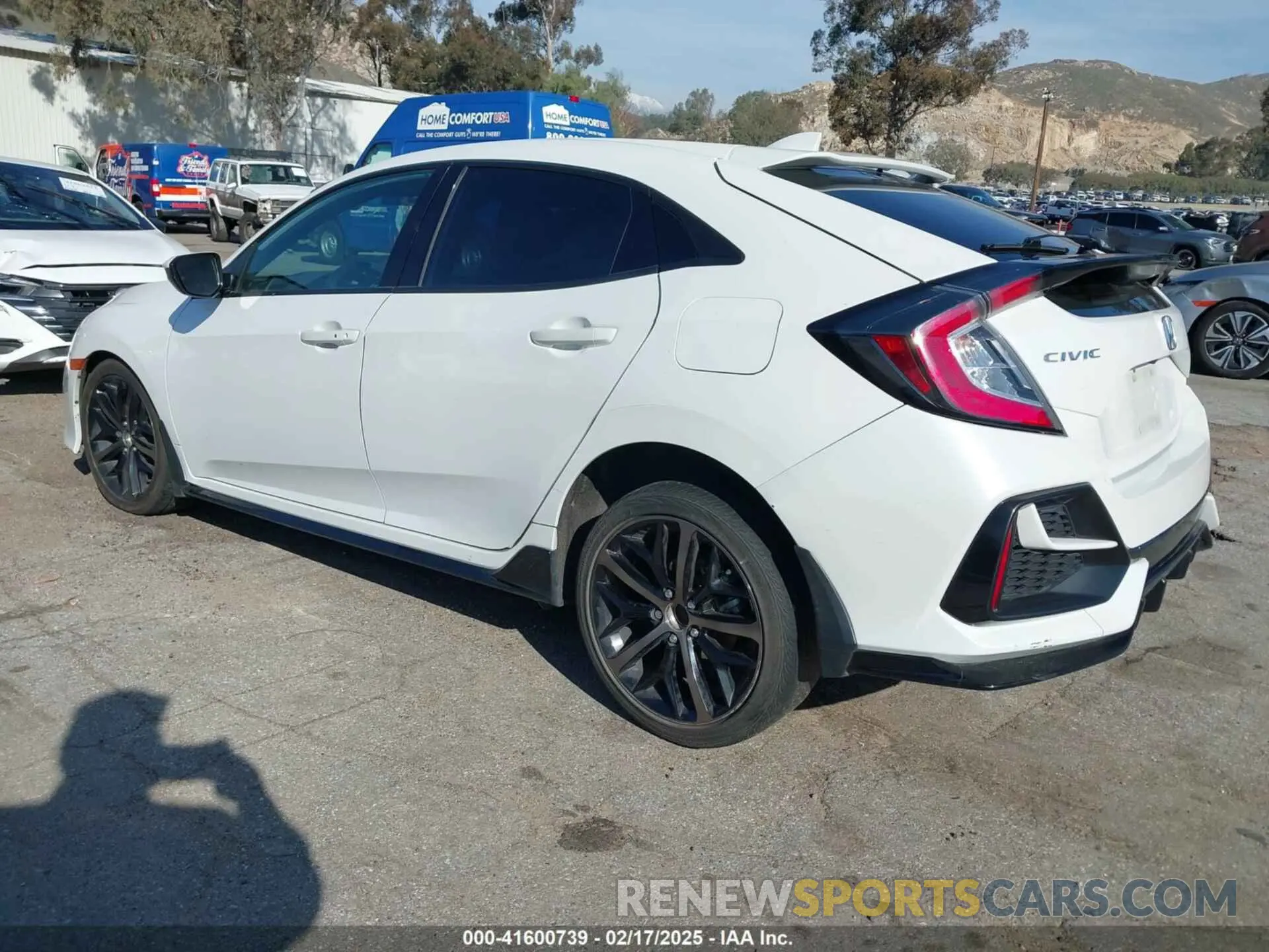 3 fotografías del automóvil dañado SHHFK7H44MU422976 HONDA CIVIC 2021