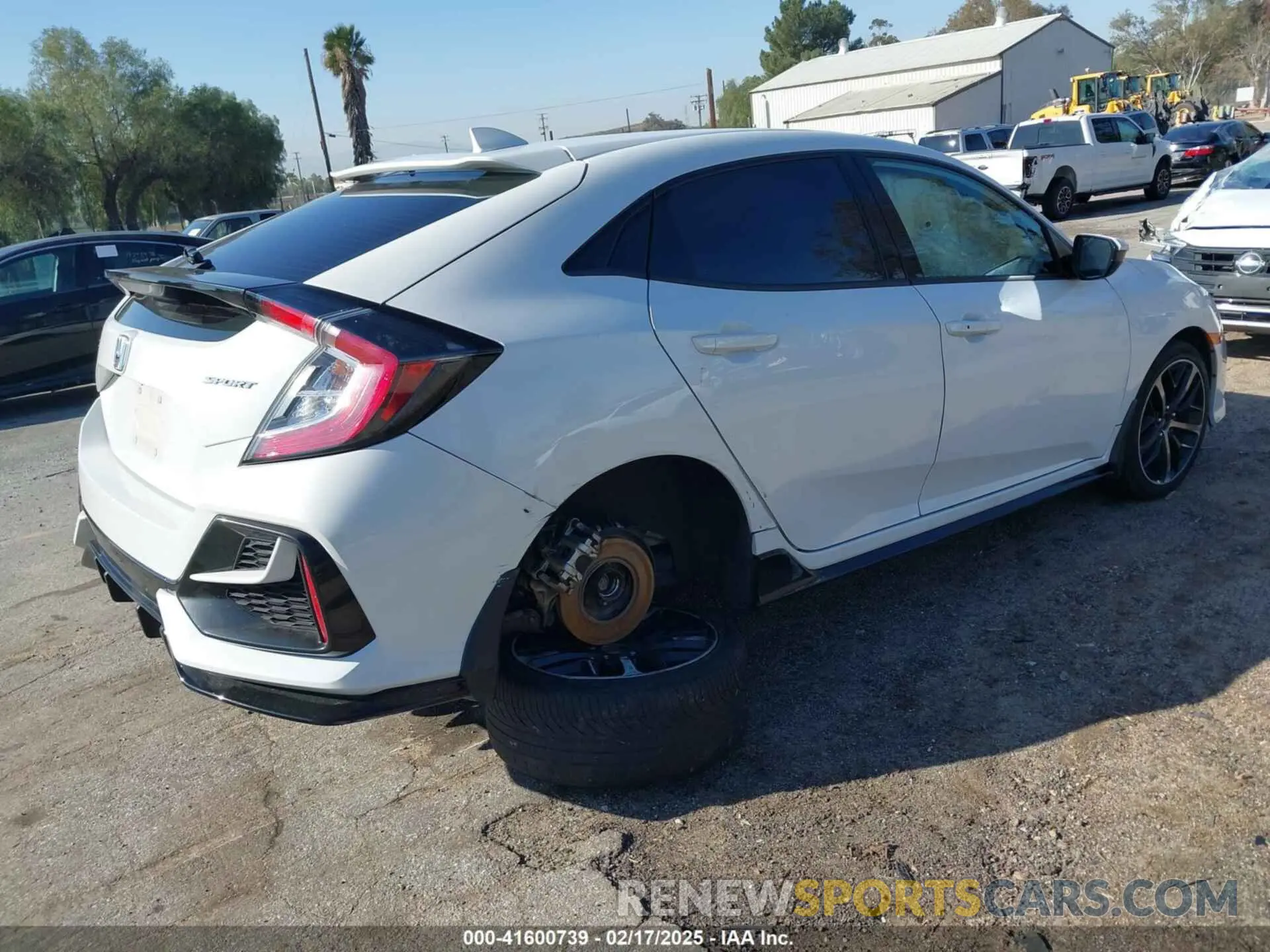 4 fotografías del automóvil dañado SHHFK7H44MU422976 HONDA CIVIC 2021