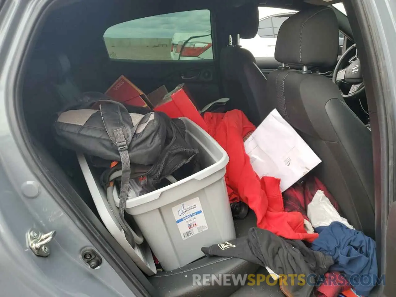 10 fotografías del automóvil dañado SHHFK7H45MU210068 HONDA CIVIC 2021