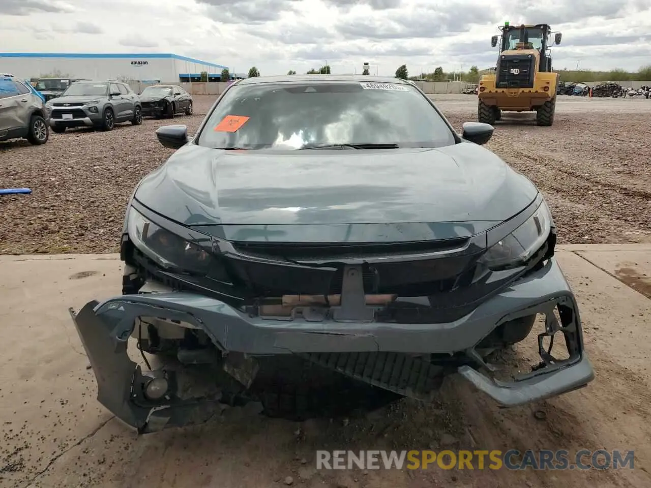 5 fotografías del automóvil dañado SHHFK7H45MU210068 HONDA CIVIC 2021