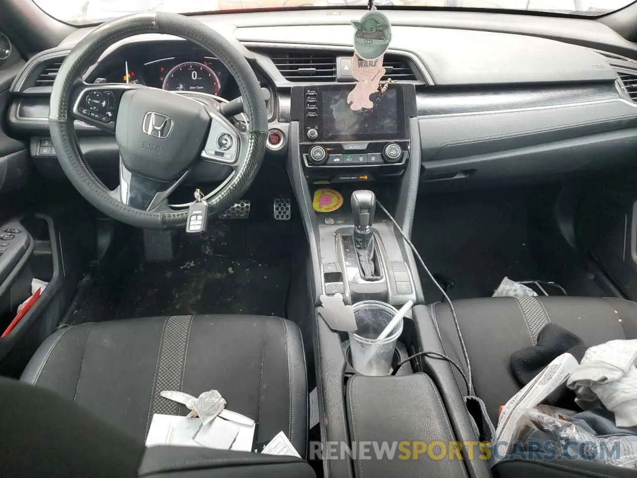 8 fotografías del automóvil dañado SHHFK7H45MU210068 HONDA CIVIC 2021