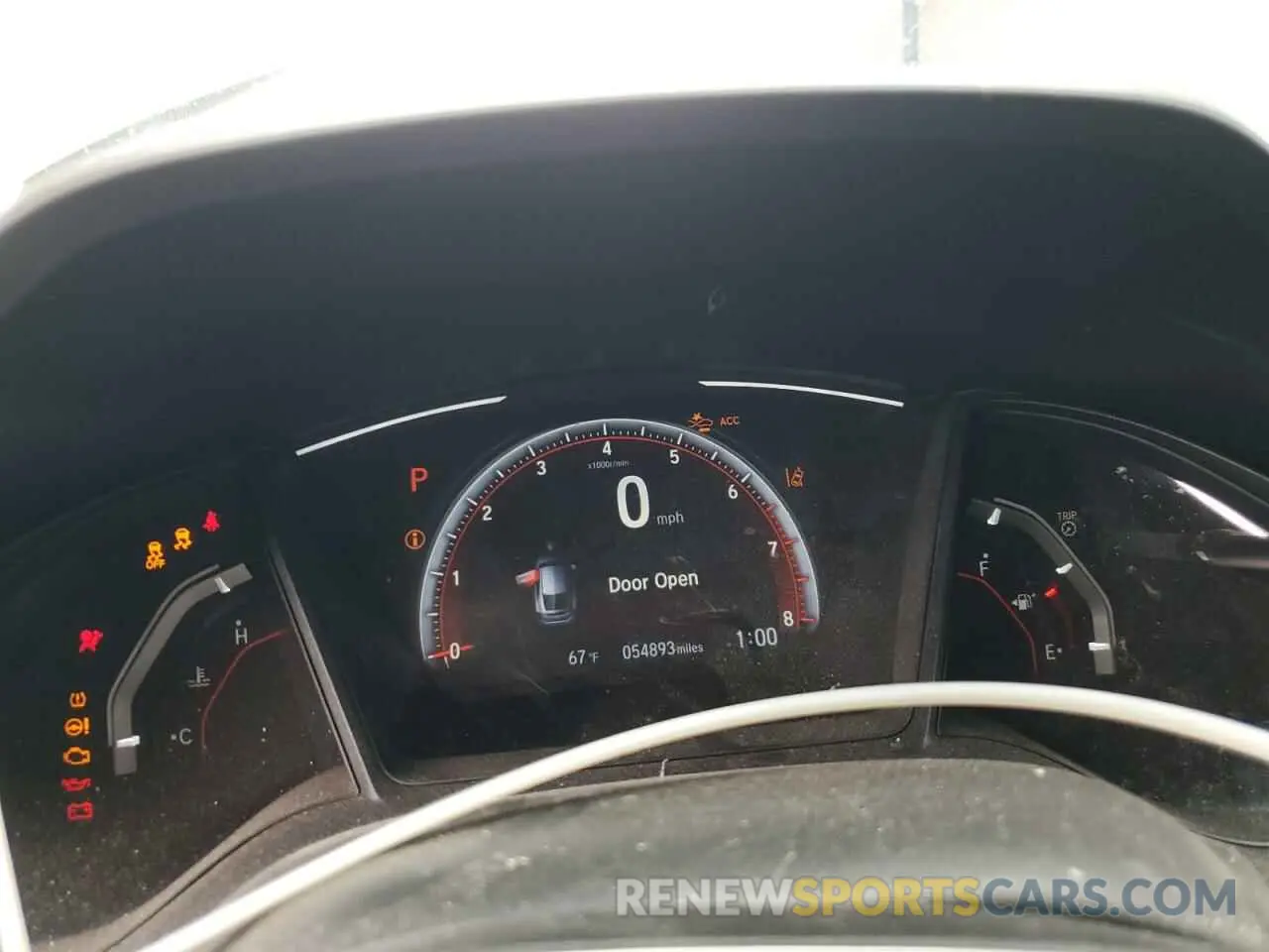 9 fotografías del automóvil dañado SHHFK7H45MU210068 HONDA CIVIC 2021