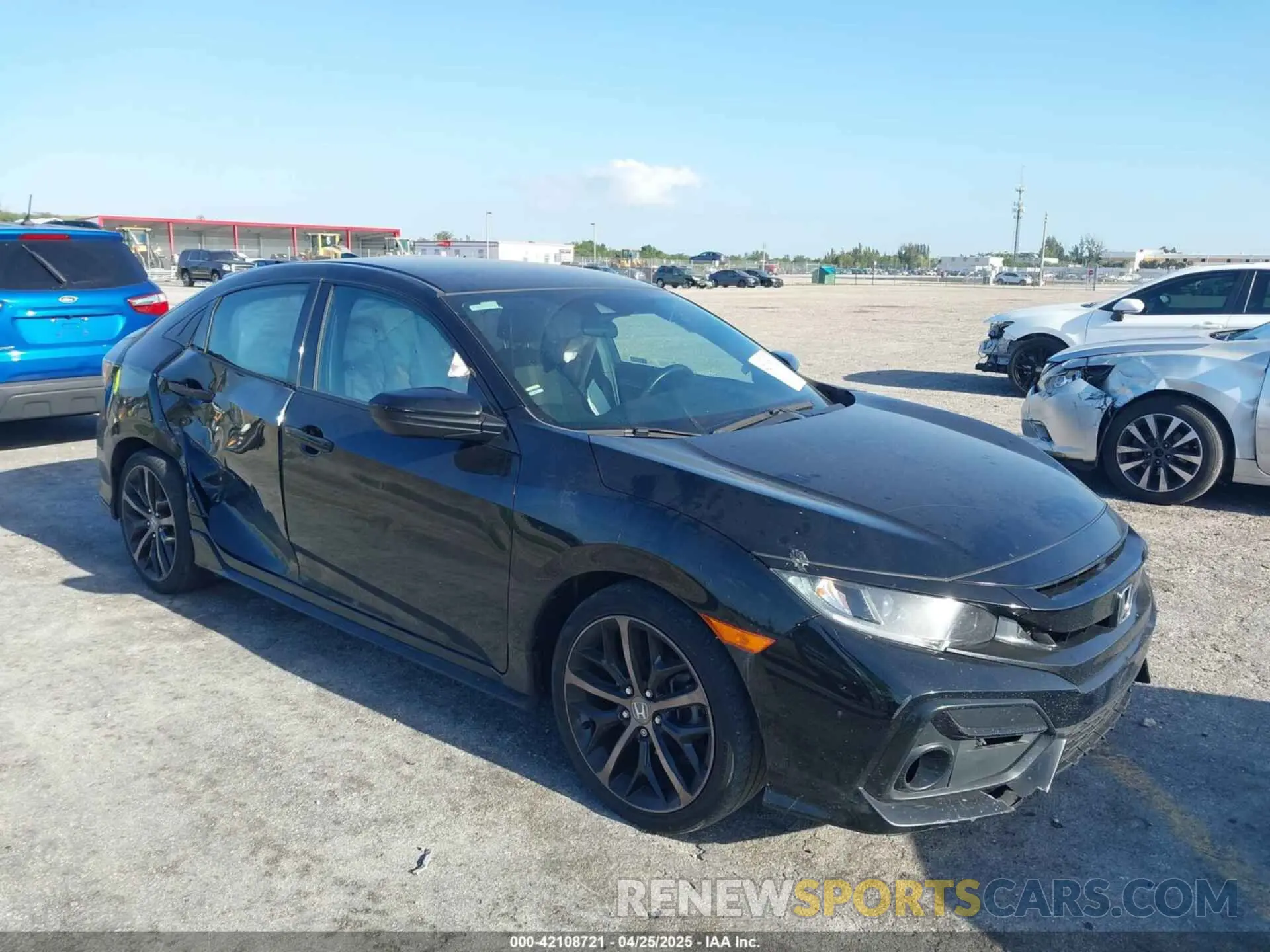 1 fotografías del automóvil dañado SHHFK7H45MU212810 HONDA CIVIC 2021