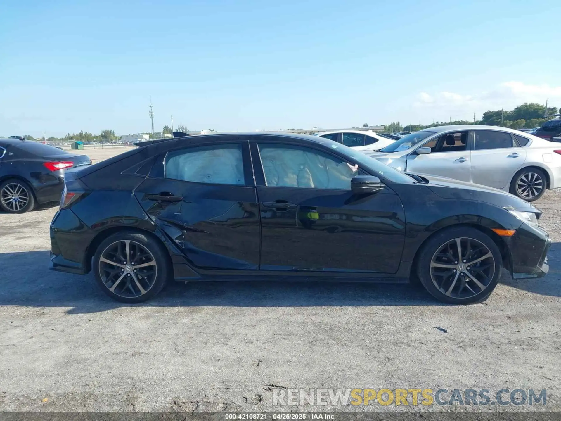 13 fotografías del automóvil dañado SHHFK7H45MU212810 HONDA CIVIC 2021