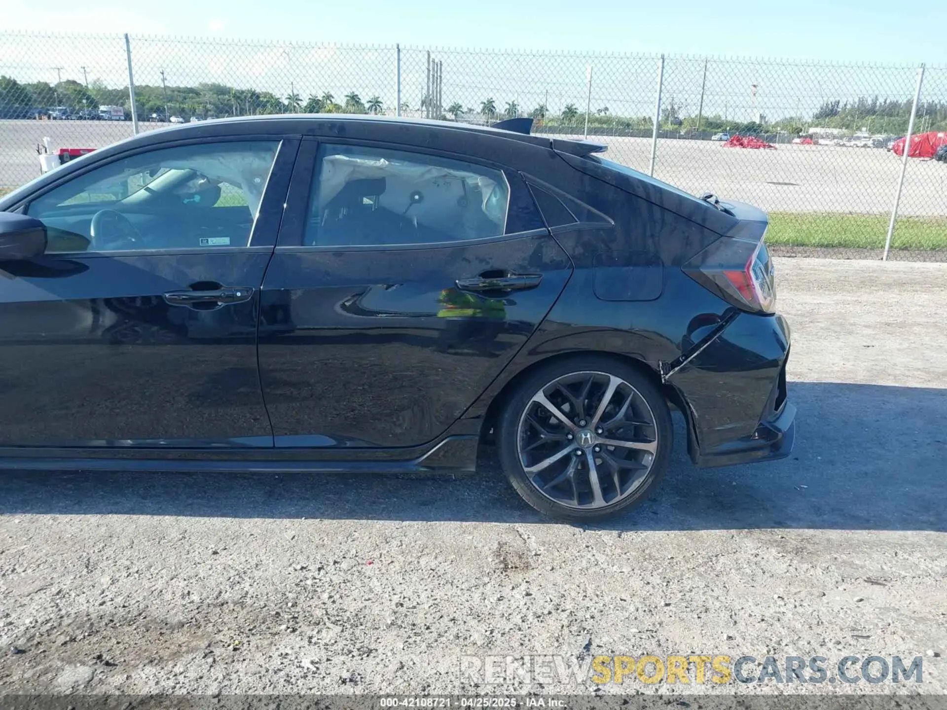 6 fotografías del automóvil dañado SHHFK7H45MU212810 HONDA CIVIC 2021