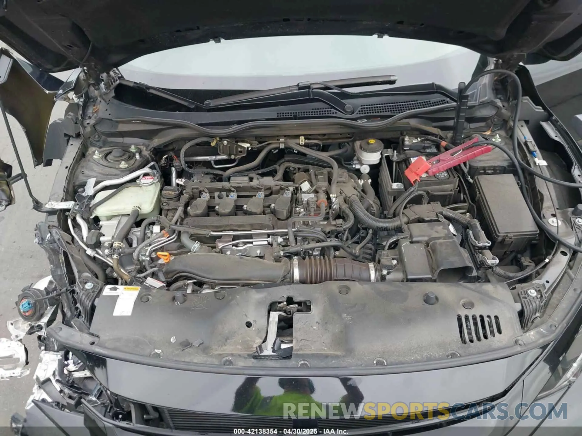 10 fotografías del automóvil dañado SHHFK7H45MU408813 HONDA CIVIC 2021
