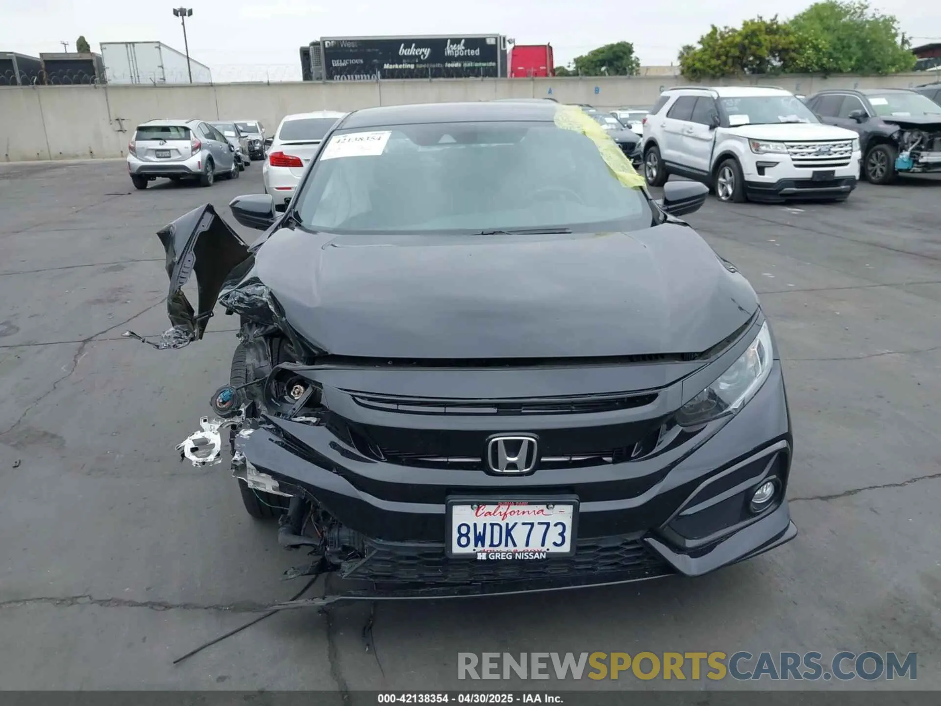 13 fotografías del automóvil dañado SHHFK7H45MU408813 HONDA CIVIC 2021