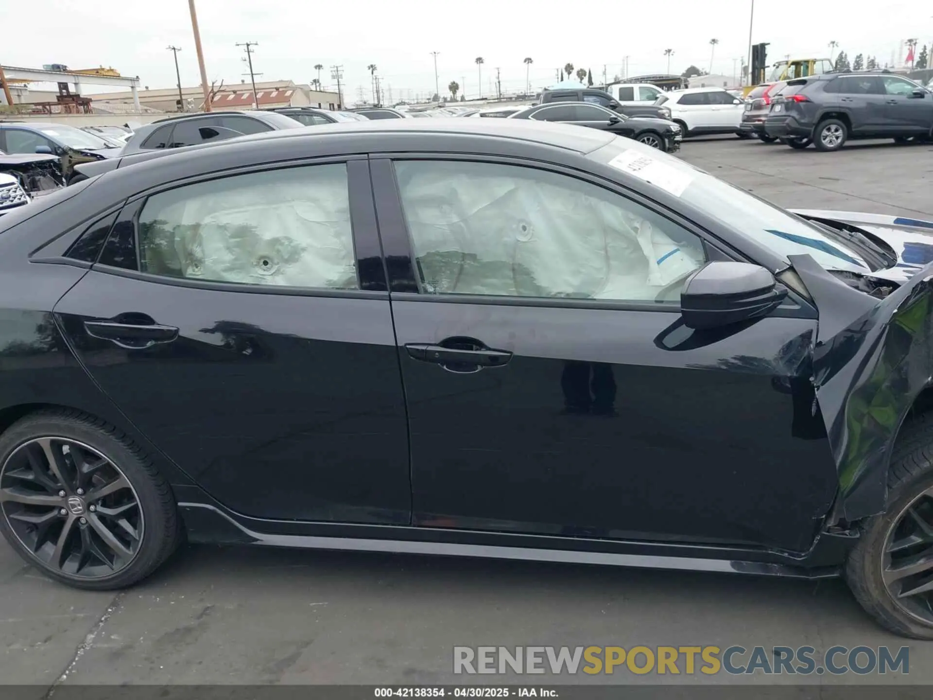14 fotografías del automóvil dañado SHHFK7H45MU408813 HONDA CIVIC 2021