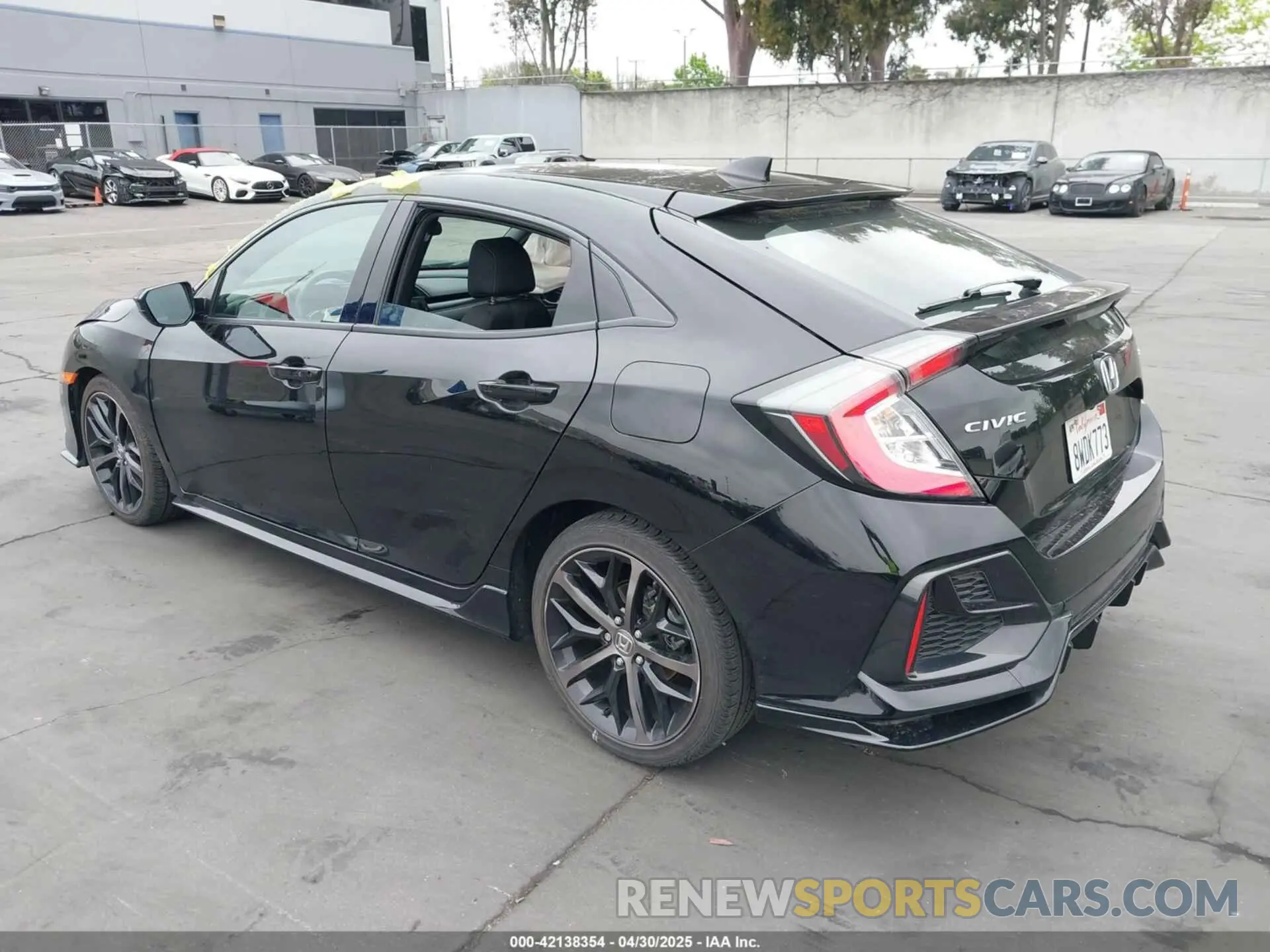 3 fotografías del automóvil dañado SHHFK7H45MU408813 HONDA CIVIC 2021