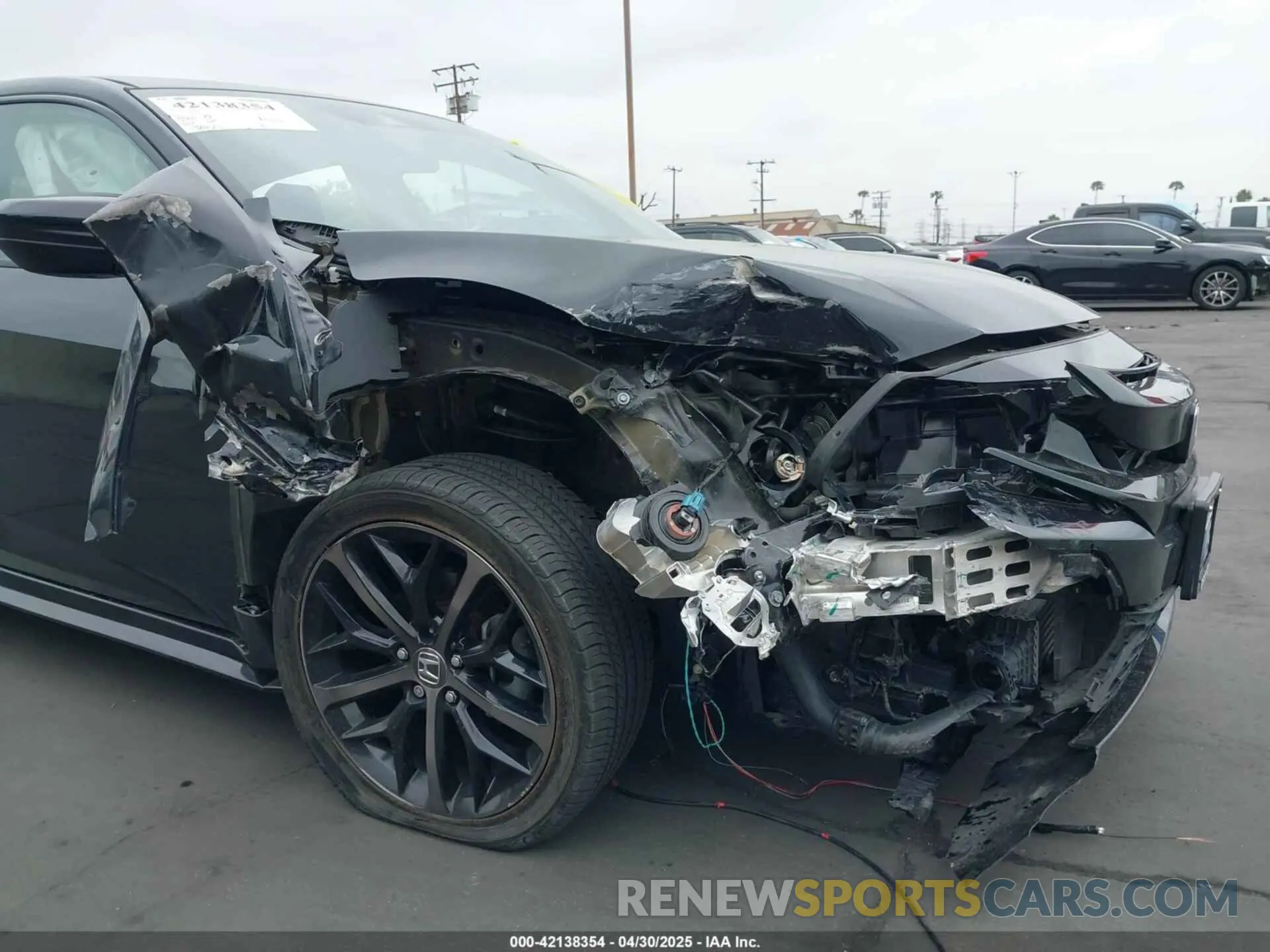 6 fotografías del automóvil dañado SHHFK7H45MU408813 HONDA CIVIC 2021