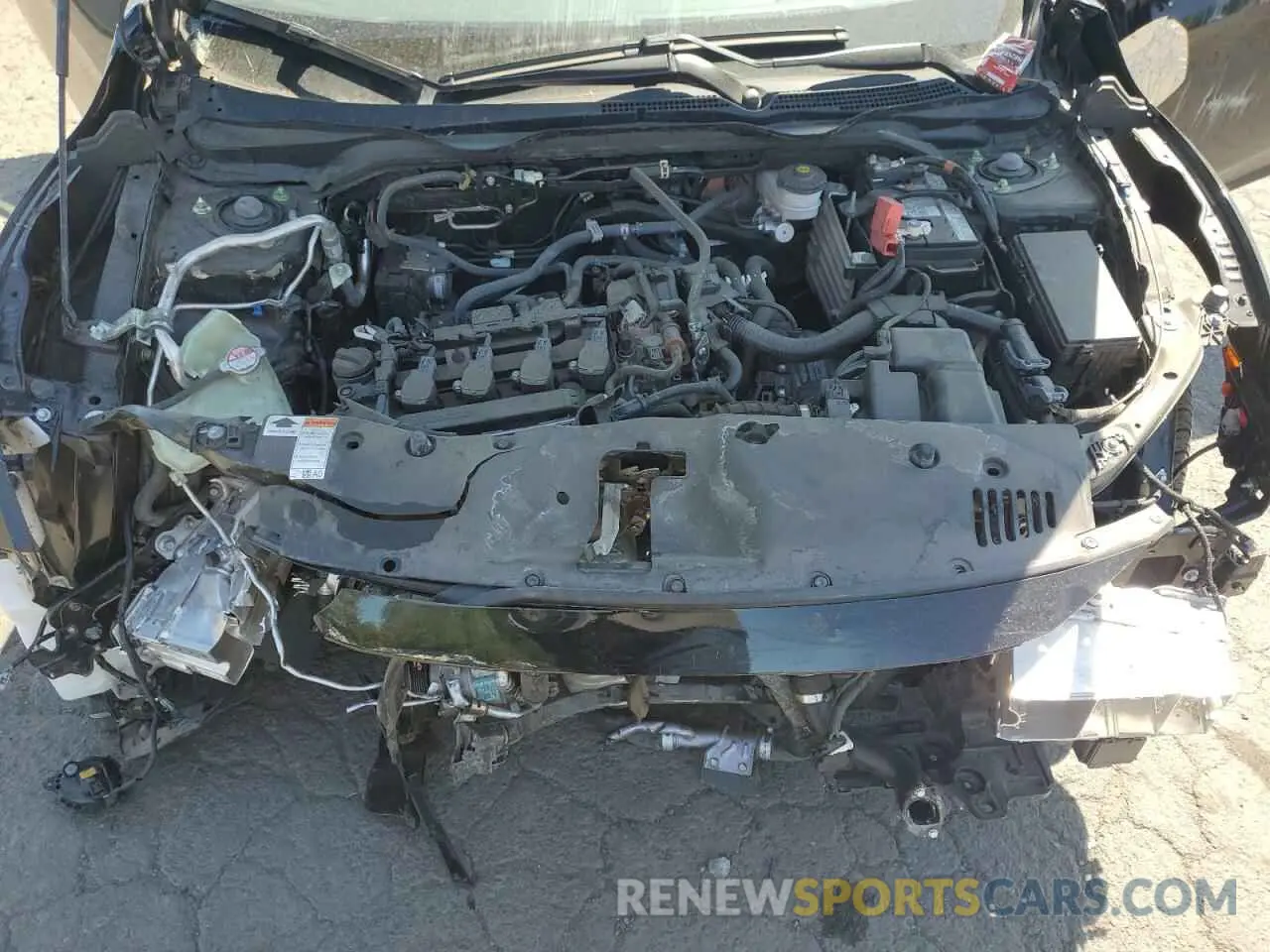 11 fotografías del automóvil dañado SHHFK7H45MU414353 HONDA CIVIC 2021