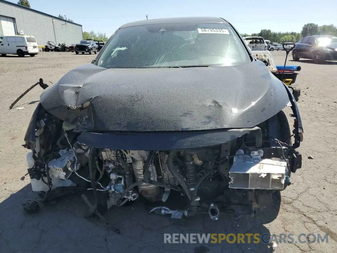 5 fotografías del automóvil dañado SHHFK7H45MU414353 HONDA CIVIC 2021