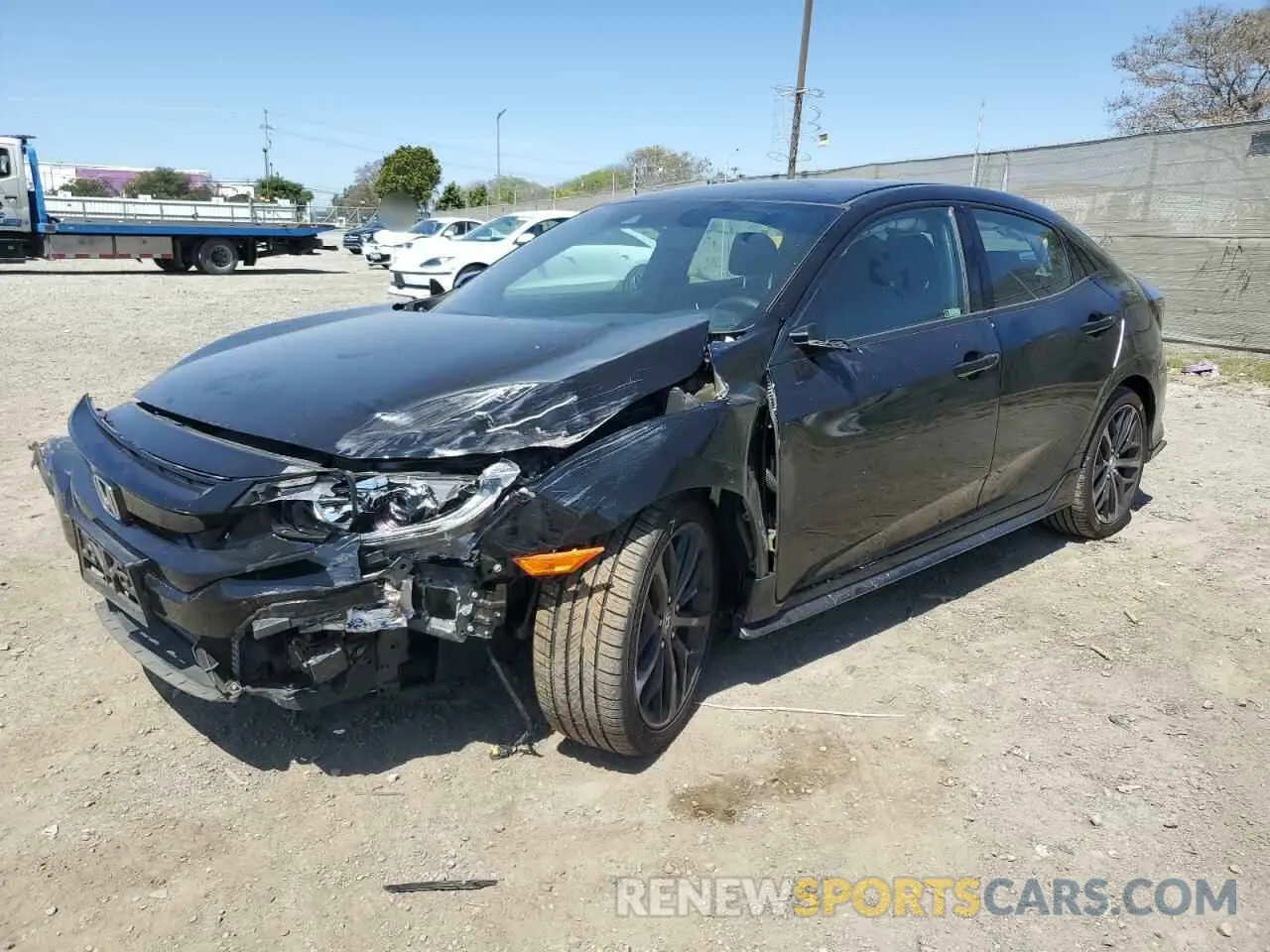 1 fotografías del automóvil dañado SHHFK7H46MU228160 HONDA CIVIC 2021