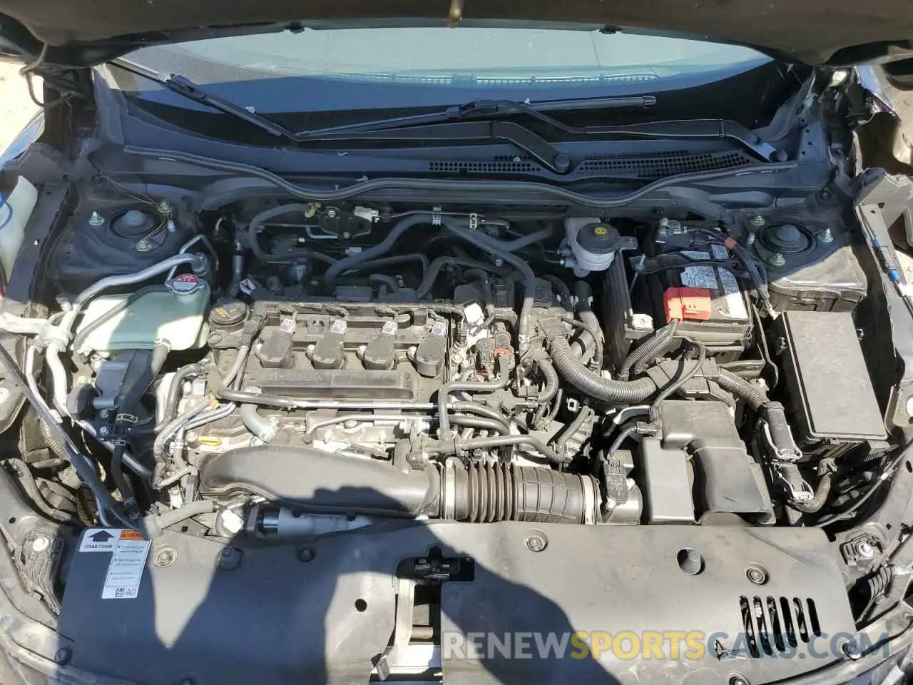 12 fotografías del automóvil dañado SHHFK7H46MU228160 HONDA CIVIC 2021