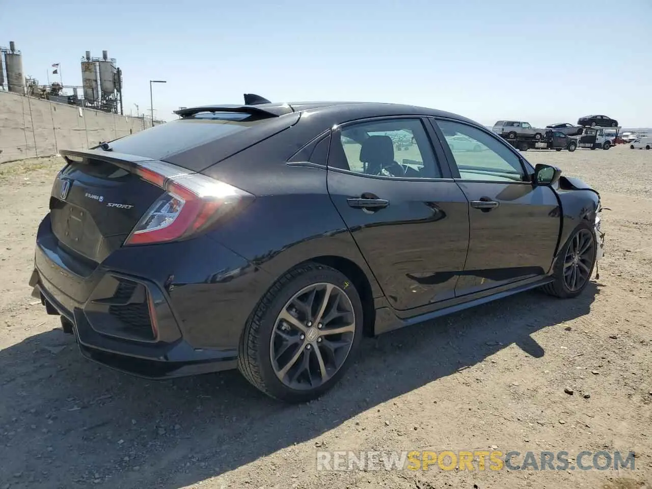 3 fotografías del automóvil dañado SHHFK7H46MU228160 HONDA CIVIC 2021