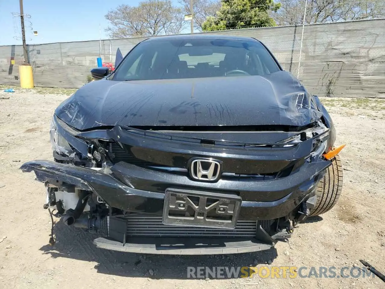 5 fotografías del automóvil dañado SHHFK7H46MU228160 HONDA CIVIC 2021