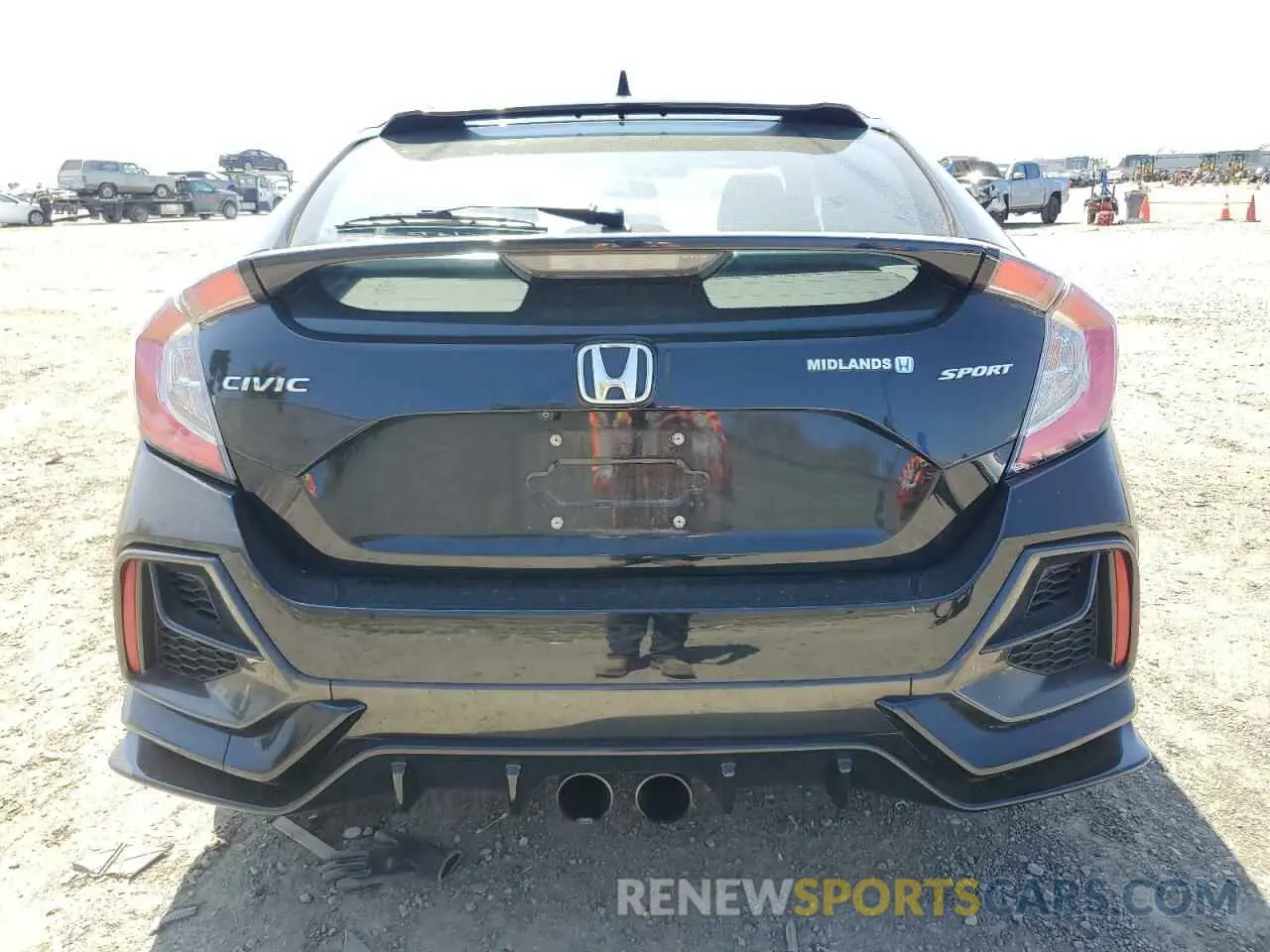 6 fotografías del automóvil dañado SHHFK7H46MU228160 HONDA CIVIC 2021
