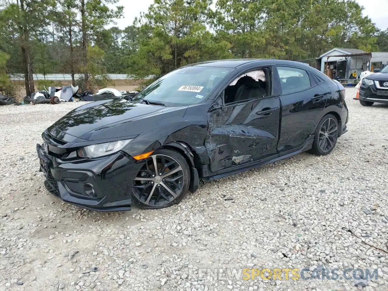 1 fotografías del automóvil dañado SHHFK7H46MU404060 HONDA CIVIC 2021