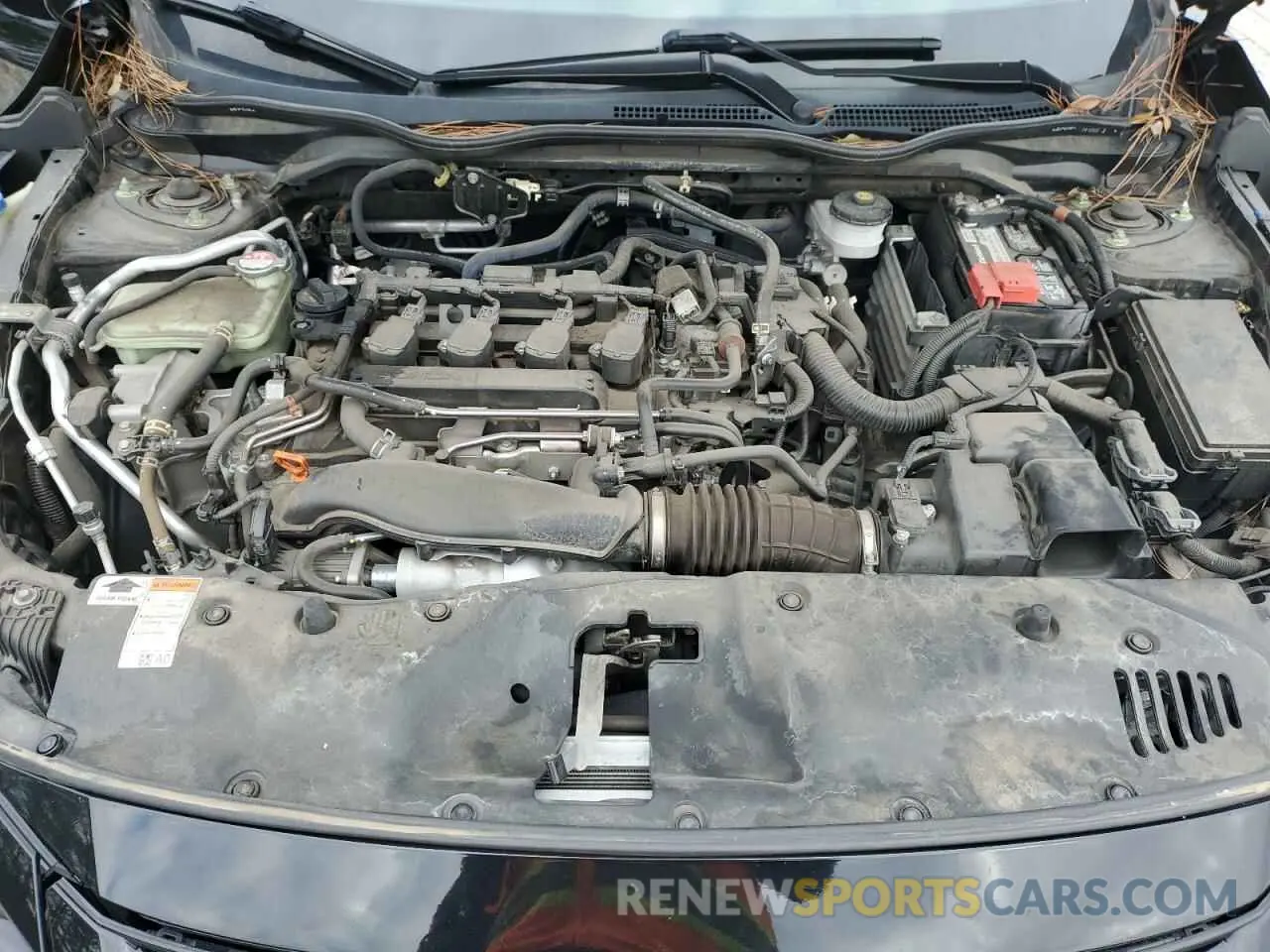 11 fotografías del automóvil dañado SHHFK7H46MU404060 HONDA CIVIC 2021