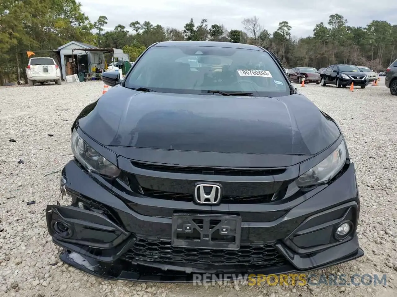 5 fotografías del automóvil dañado SHHFK7H46MU404060 HONDA CIVIC 2021