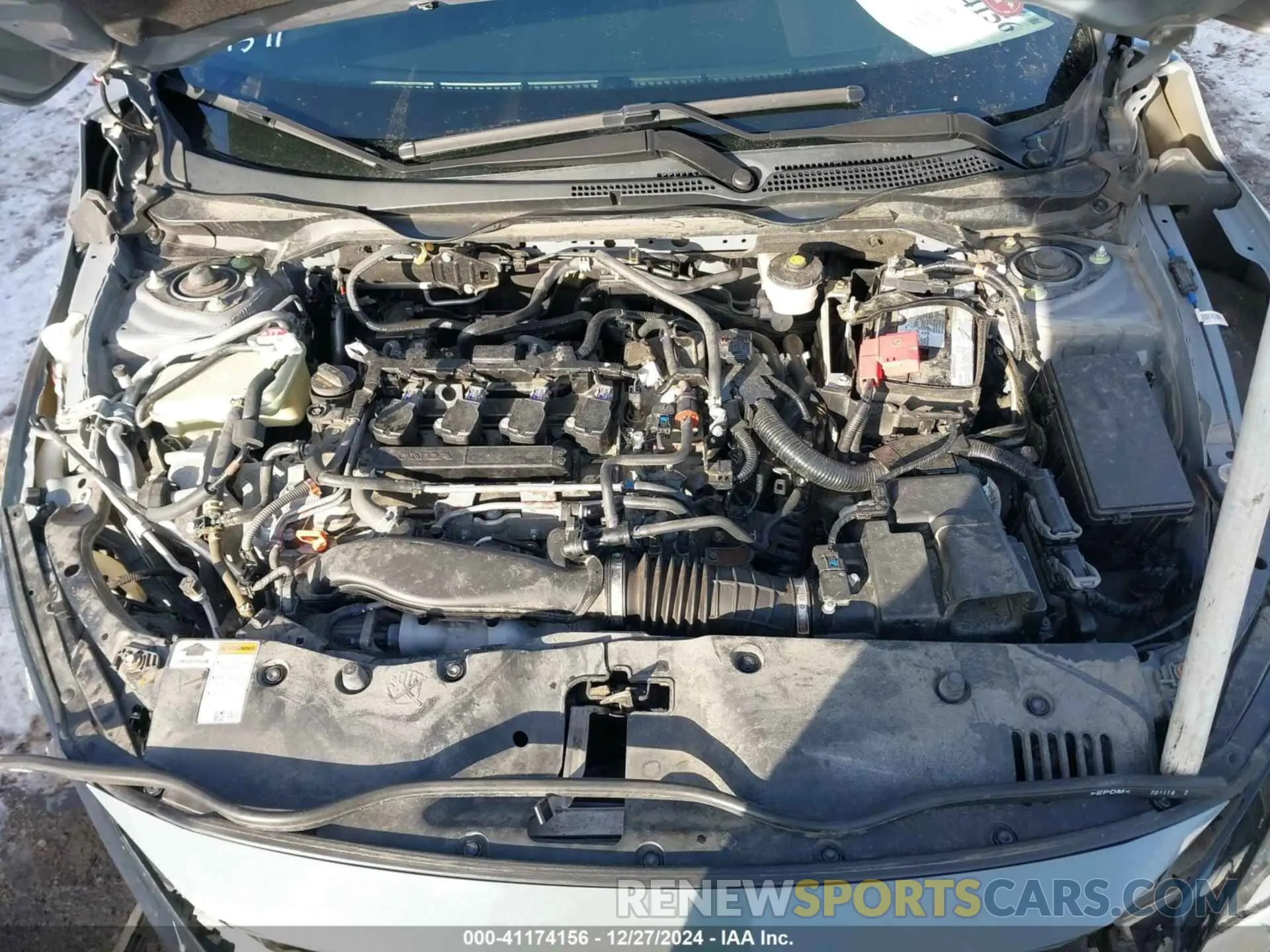 10 fotografías del automóvil dañado SHHFK7H46MU417391 HONDA CIVIC 2021