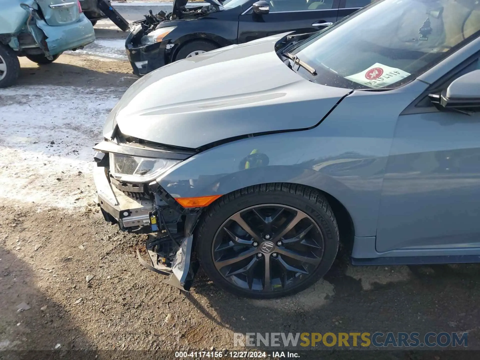 20 fotografías del automóvil dañado SHHFK7H46MU417391 HONDA CIVIC 2021