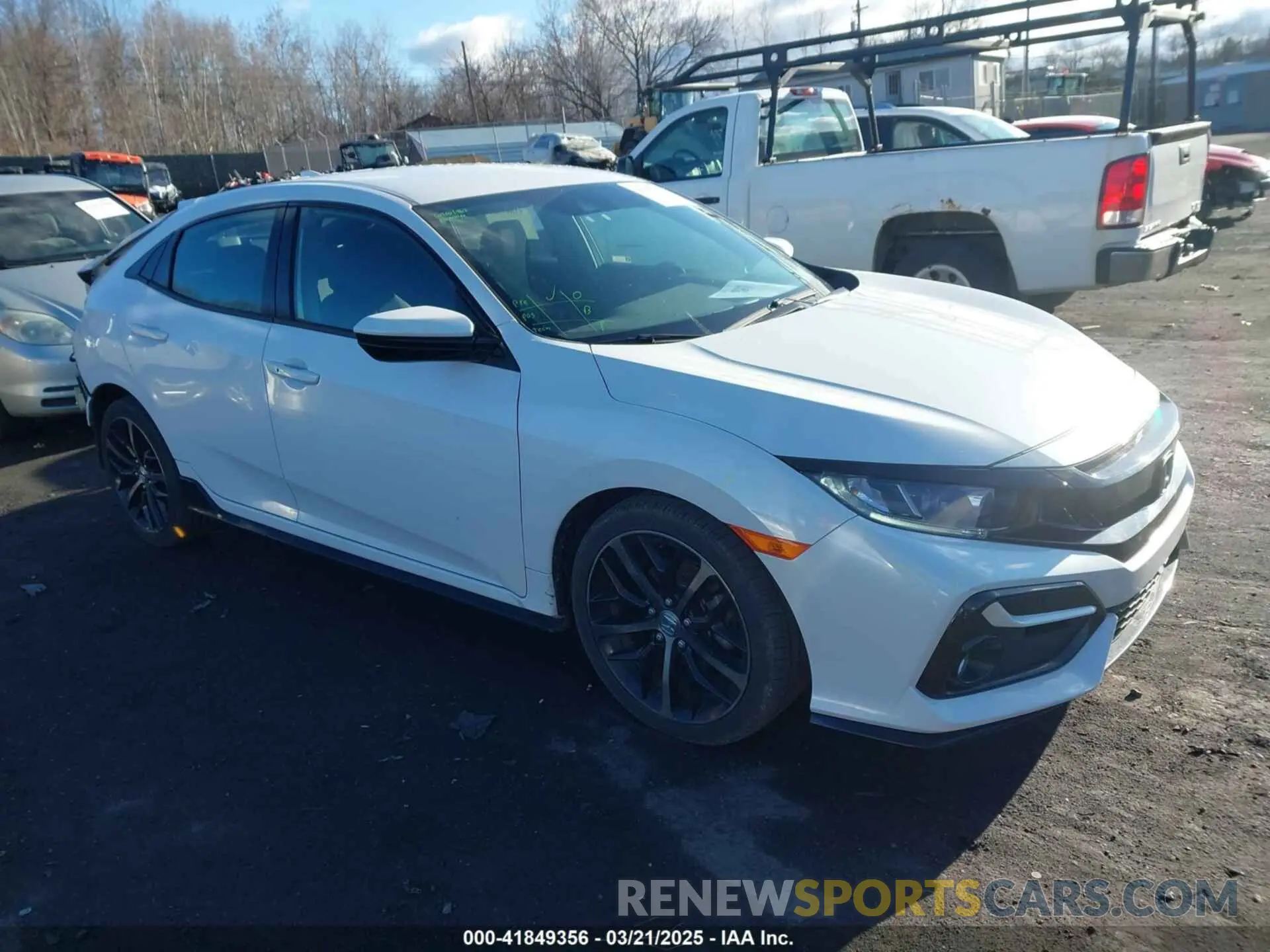 1 fotografías del automóvil dañado SHHFK7H46MU423269 HONDA CIVIC 2021