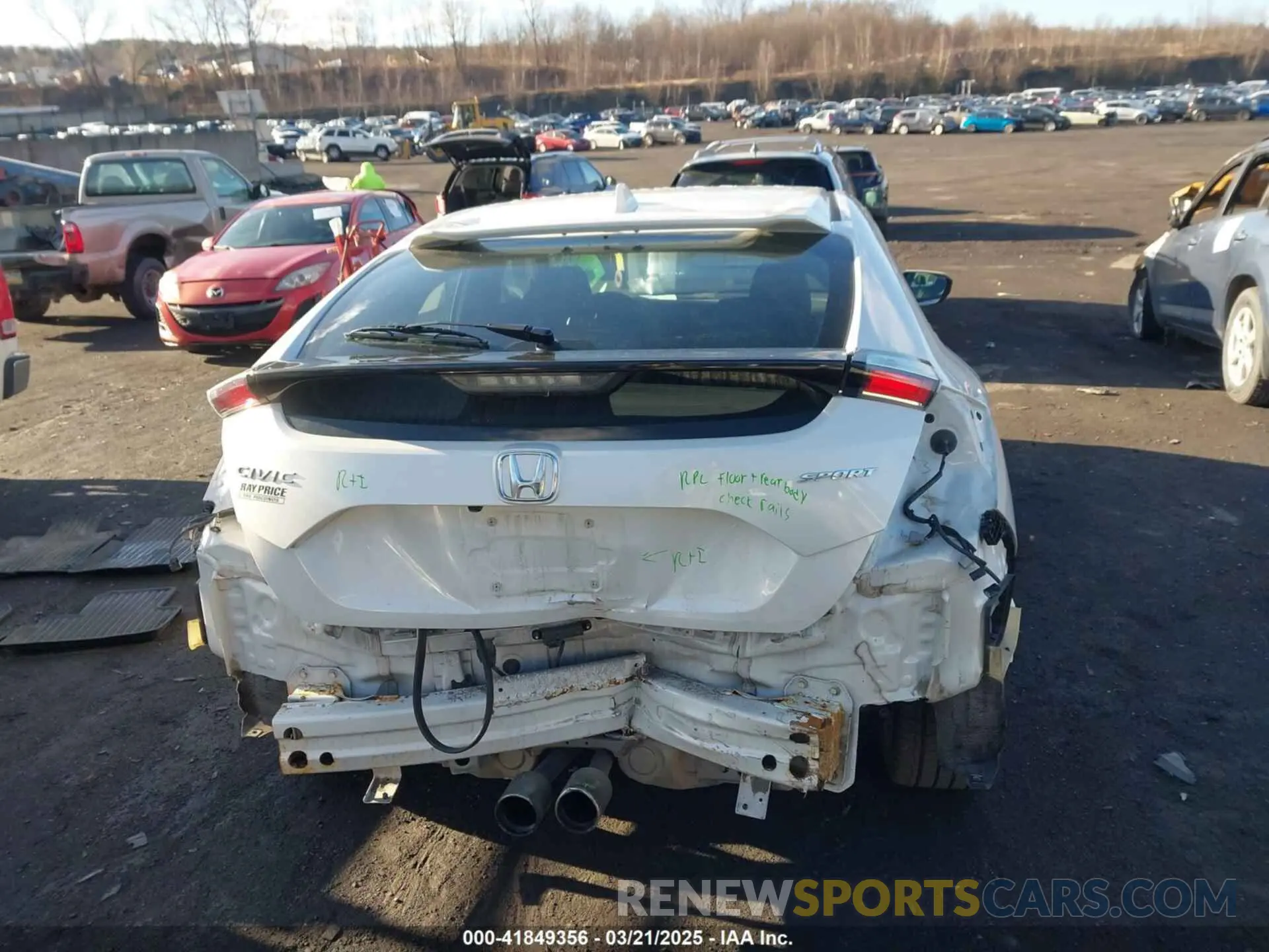16 fotografías del automóvil dañado SHHFK7H46MU423269 HONDA CIVIC 2021