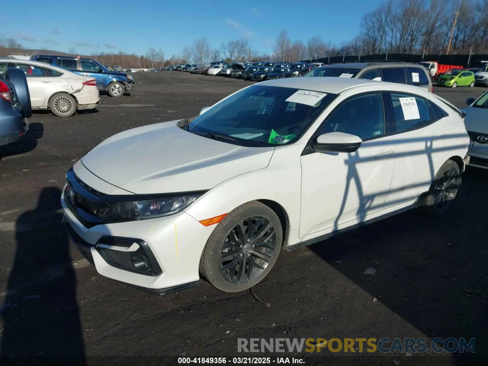 2 fotografías del automóvil dañado SHHFK7H46MU423269 HONDA CIVIC 2021