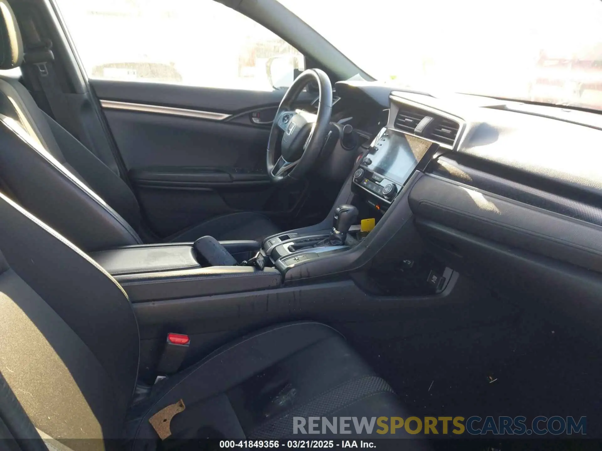 5 fotografías del automóvil dañado SHHFK7H46MU423269 HONDA CIVIC 2021