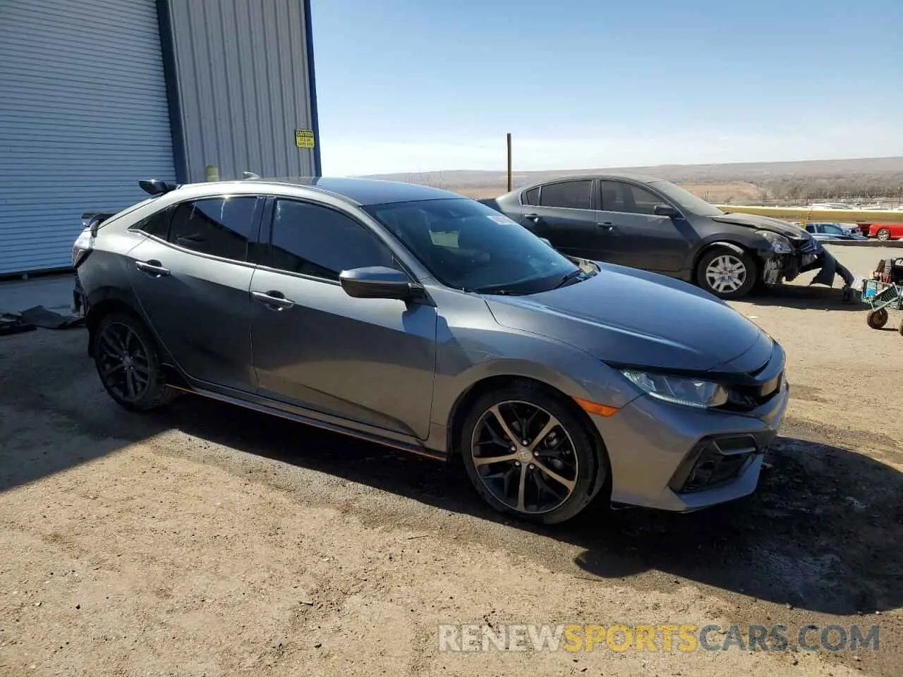4 fotografías del automóvil dañado SHHFK7H46MU424647 HONDA CIVIC 2021
