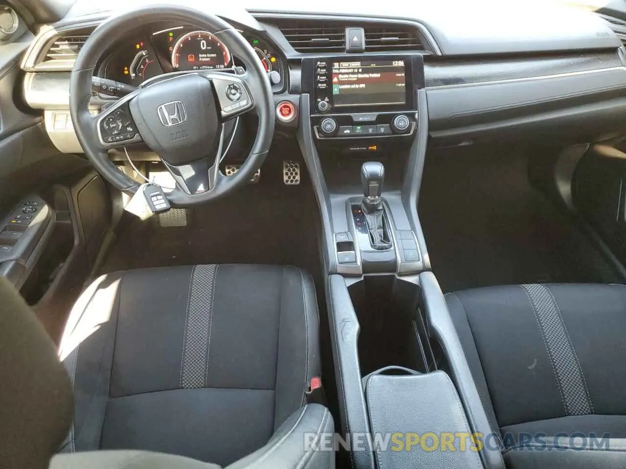 8 fotografías del automóvil dañado SHHFK7H46MU424647 HONDA CIVIC 2021