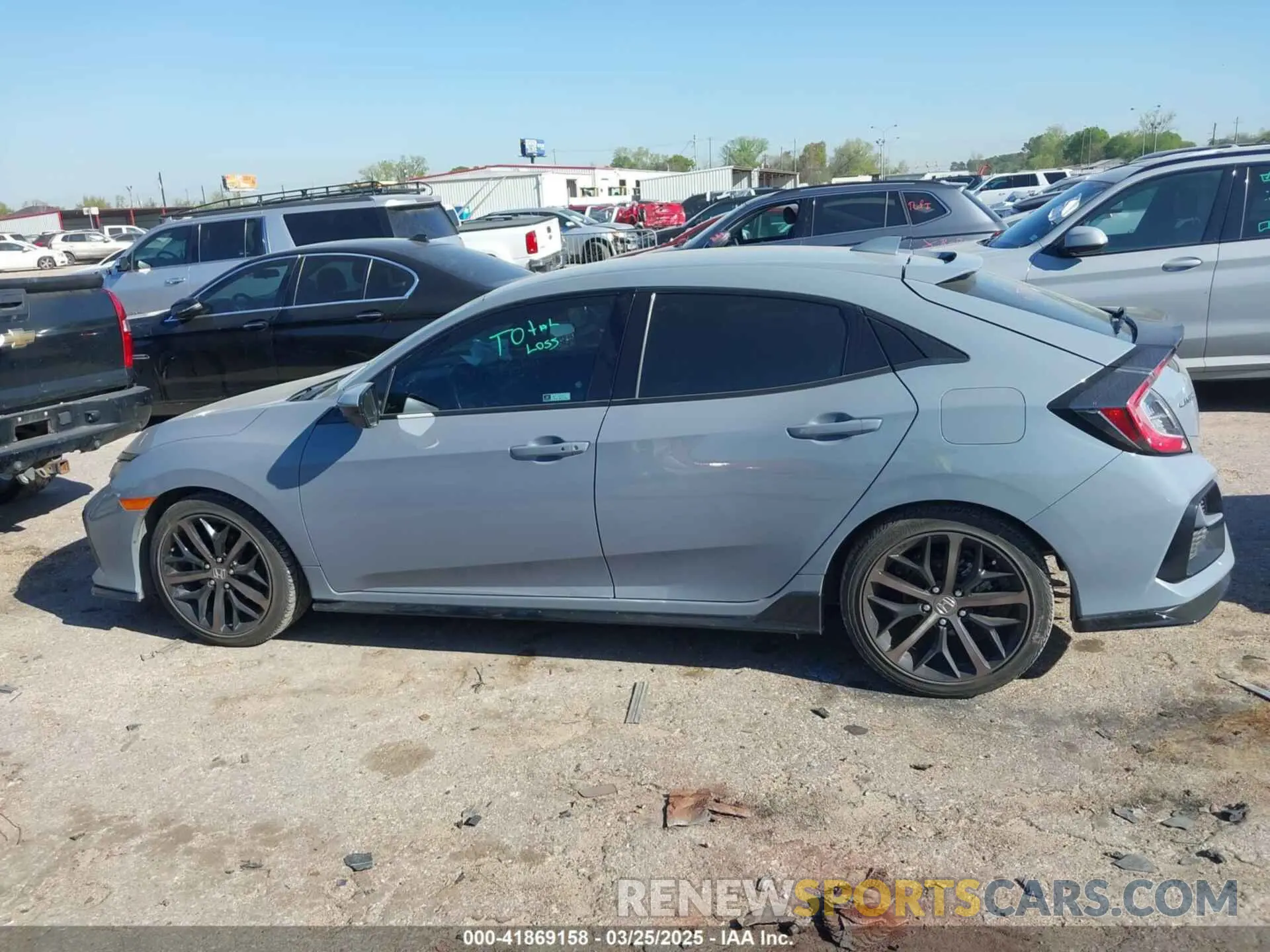 14 fotografías del automóvil dañado SHHFK7H47MU203297 HONDA CIVIC 2021