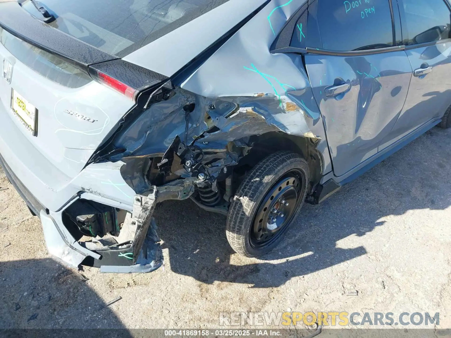 6 fotografías del automóvil dañado SHHFK7H47MU203297 HONDA CIVIC 2021