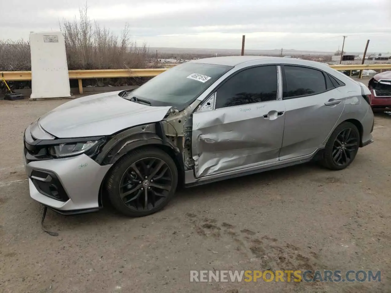 1 fotografías del automóvil dañado SHHFK7H47MU219595 HONDA CIVIC 2021