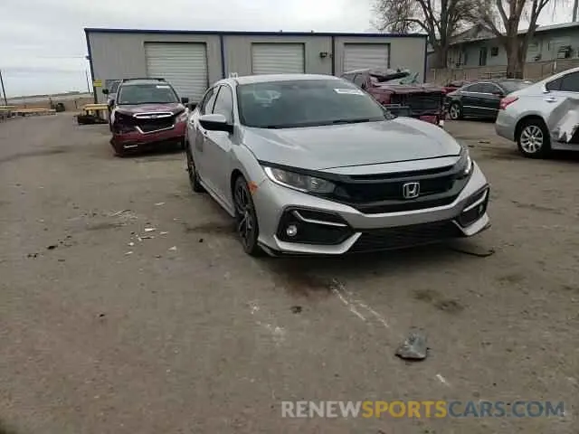 10 fotografías del automóvil dañado SHHFK7H47MU219595 HONDA CIVIC 2021