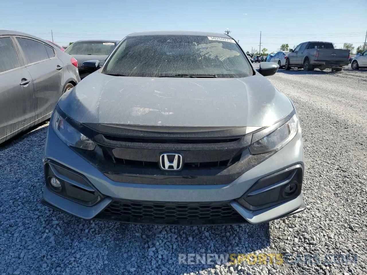 5 fotografías del automóvil dañado SHHFK7H47MU228247 HONDA CIVIC 2021