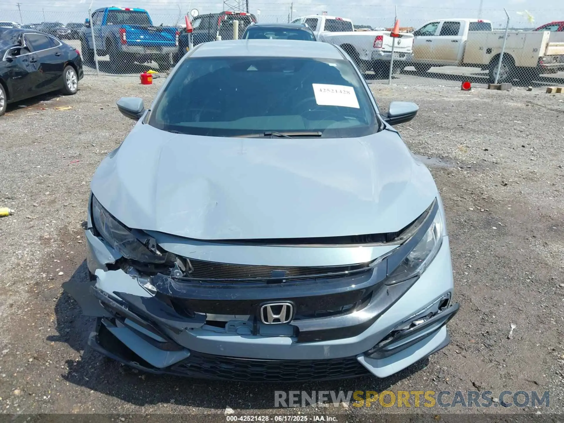 12 fotografías del automóvil dañado SHHFK7H47MU231343 HONDA CIVIC 2021