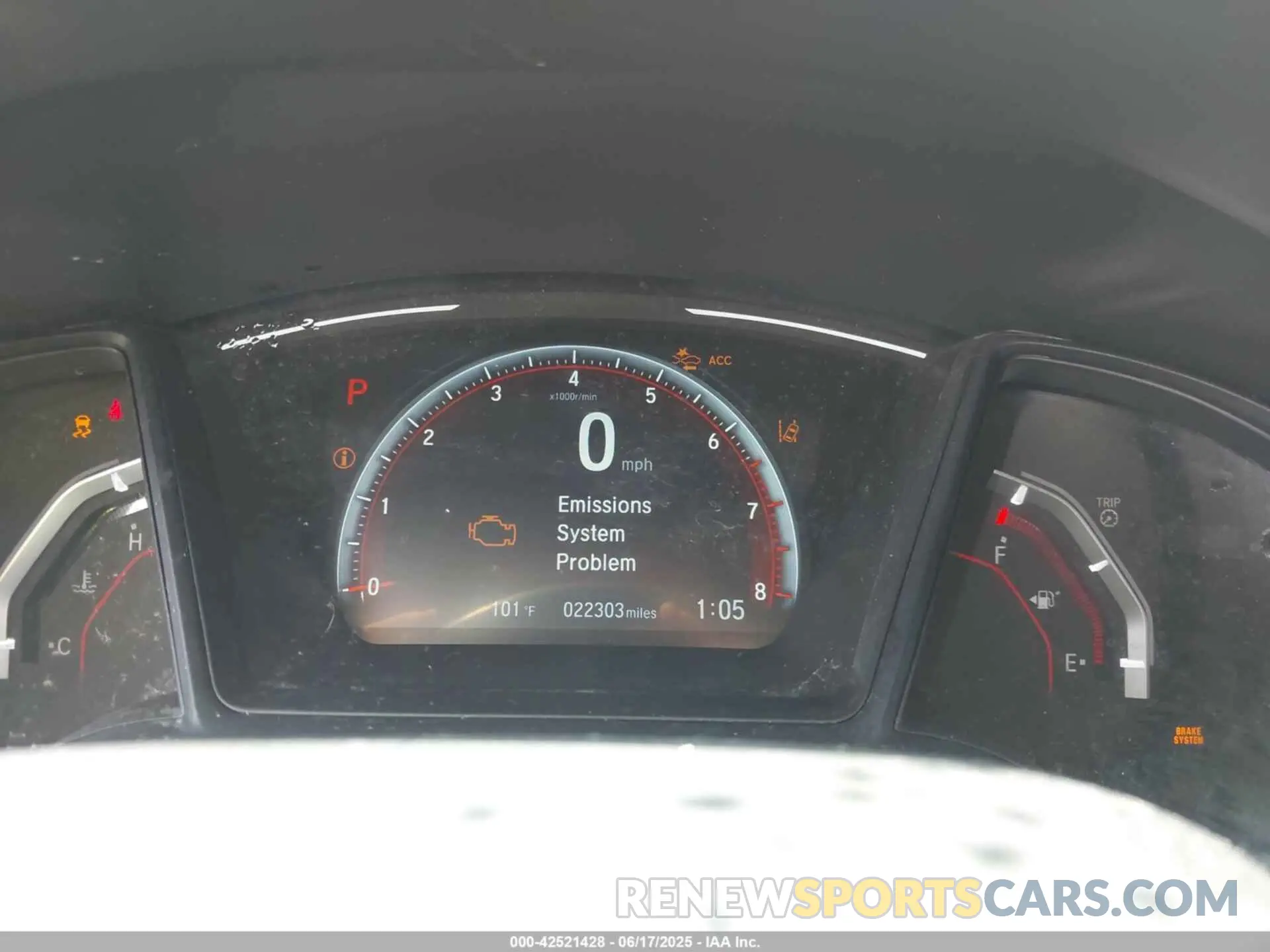 7 fotografías del automóvil dañado SHHFK7H47MU231343 HONDA CIVIC 2021