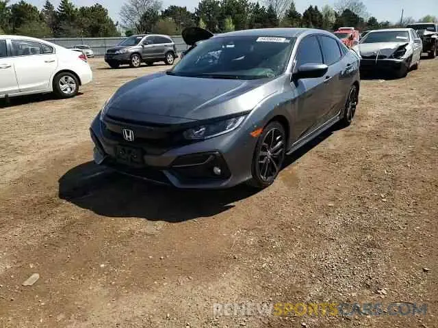 13 fotografías del automóvil dañado SHHFK7H47MU231696 HONDA CIVIC 2021