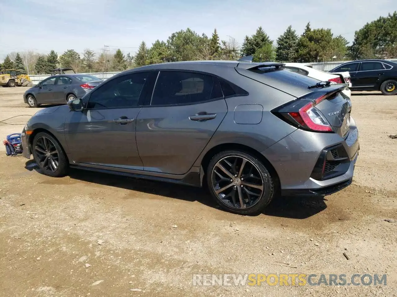 2 fotografías del automóvil dañado SHHFK7H47MU231696 HONDA CIVIC 2021